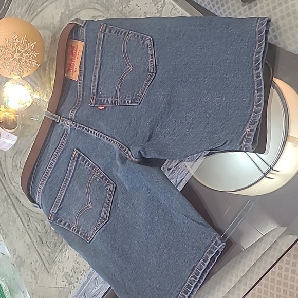 Levi's 511 DARK DENIM BERMUDA SHORTS NEW 32 - Picture 5 of 6